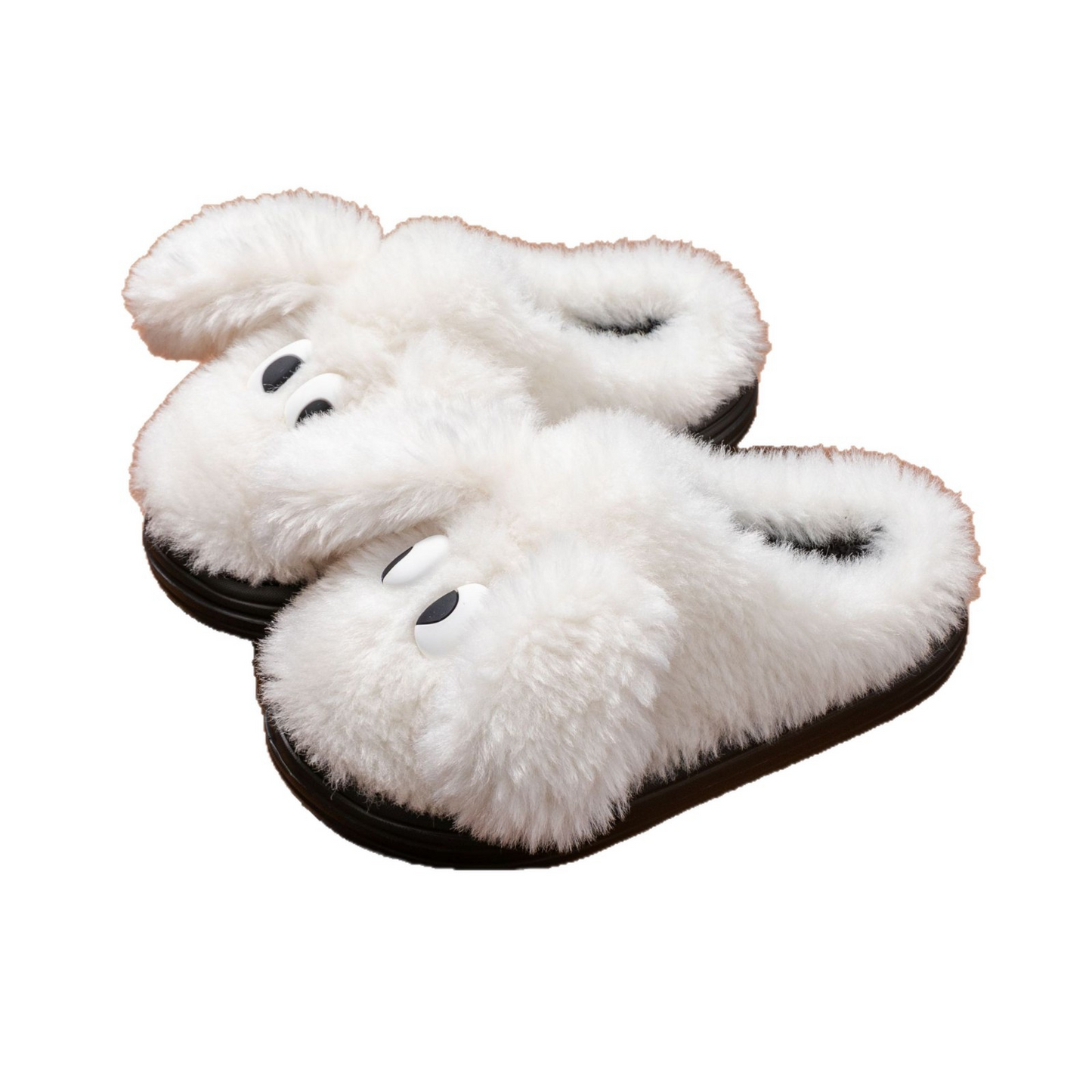 Girls Cute Animal Bunny Furry slippers